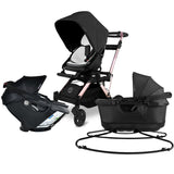 Orbitz Baby Stroll, Lounge, & Ride Travel System | Milk & Baby
