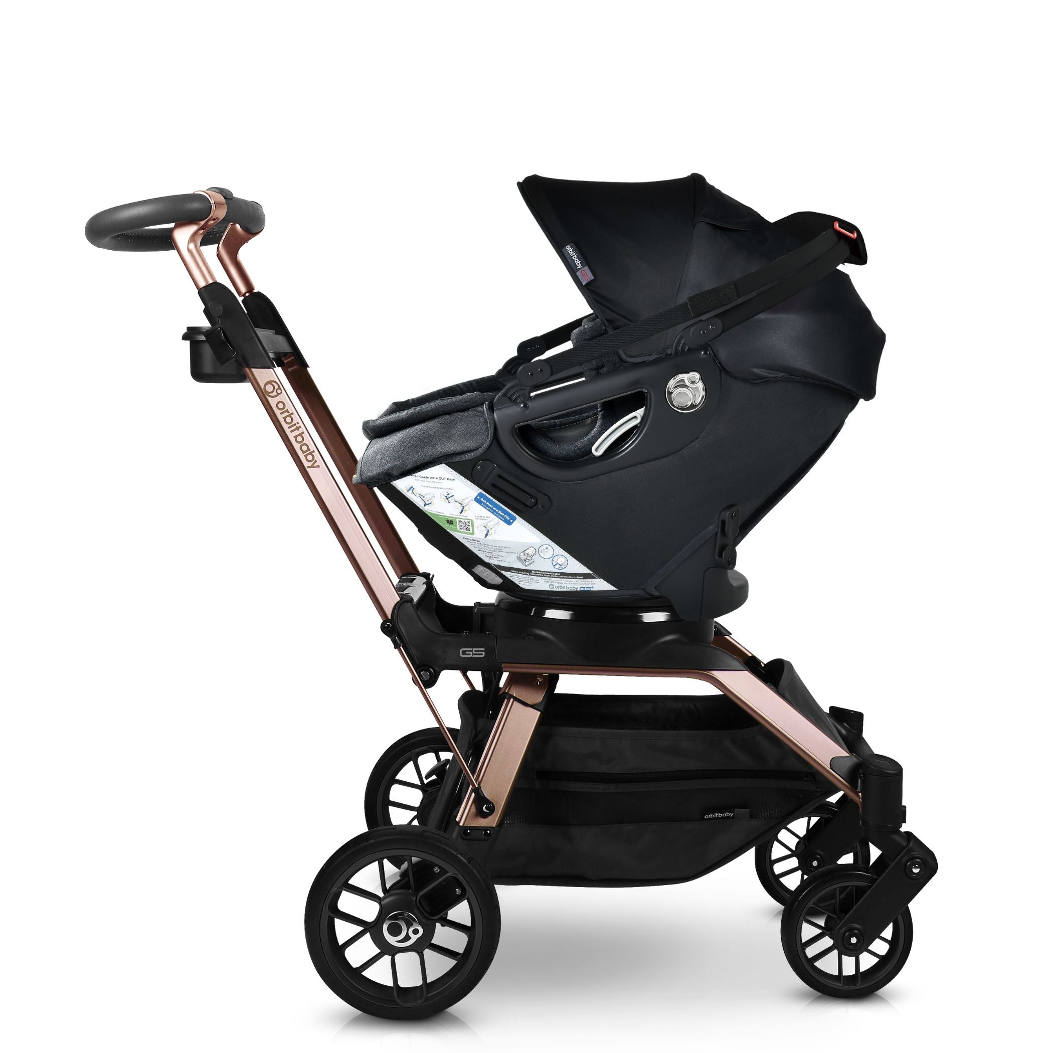 Orbitz Baby Stroll, Lounge, & Ride Travel System | Milk & Baby