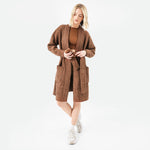 Snug Ribbed Cardigan | Milk & Baby