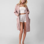 Snug Ribbed Cardigan | Milk & Baby