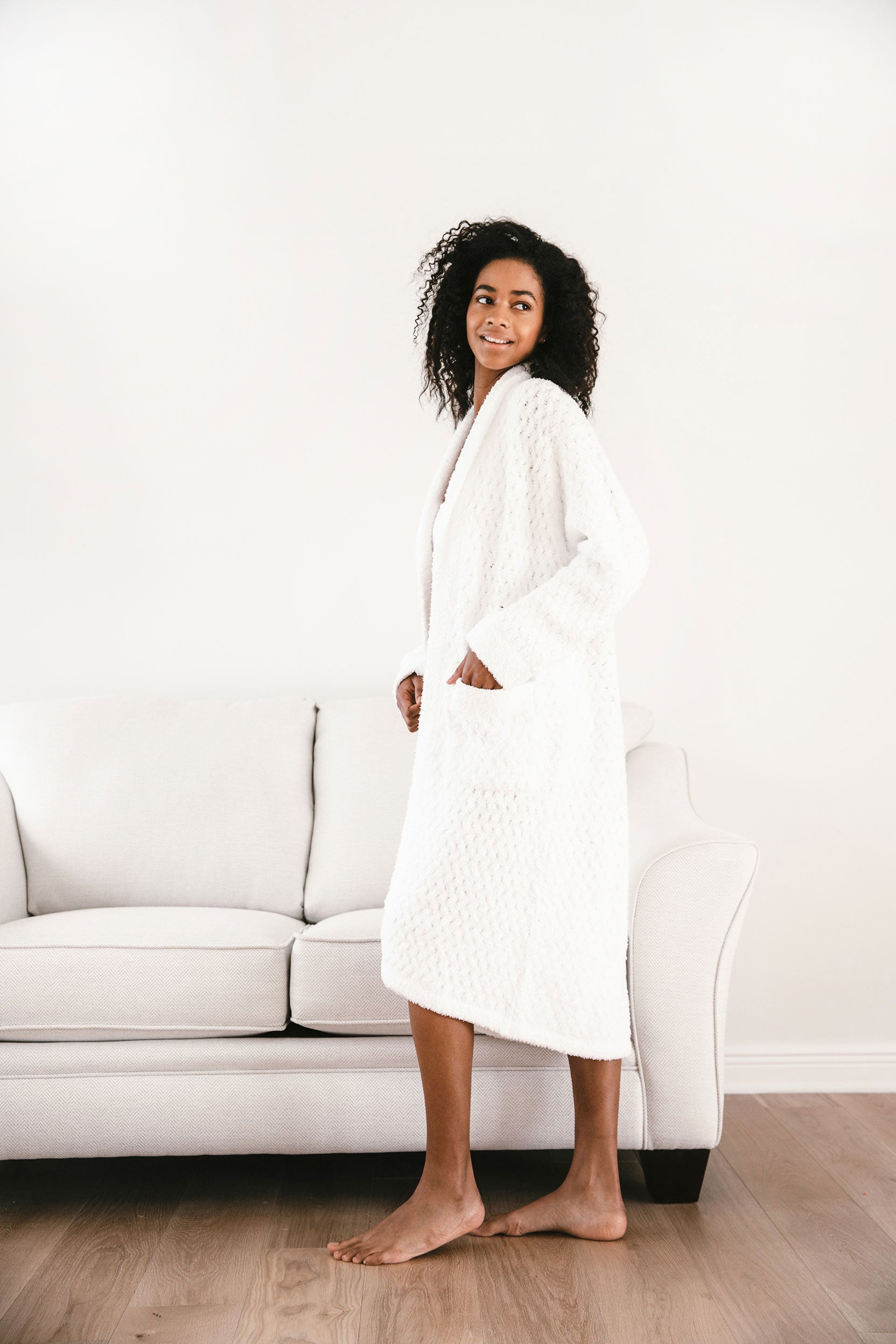 Snug Waffle Robe | Milk & Baby