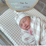 Sunday Picnic, Sand | Bamboo Newborn Nest | Milk & Baby