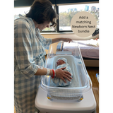 Mommy Robe - Sunday Picnic Dusty Blue