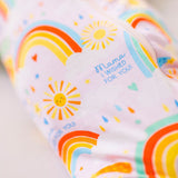 Here Comes the Sunshine (Pink) | Bamboo Footie Onesie Sleeper