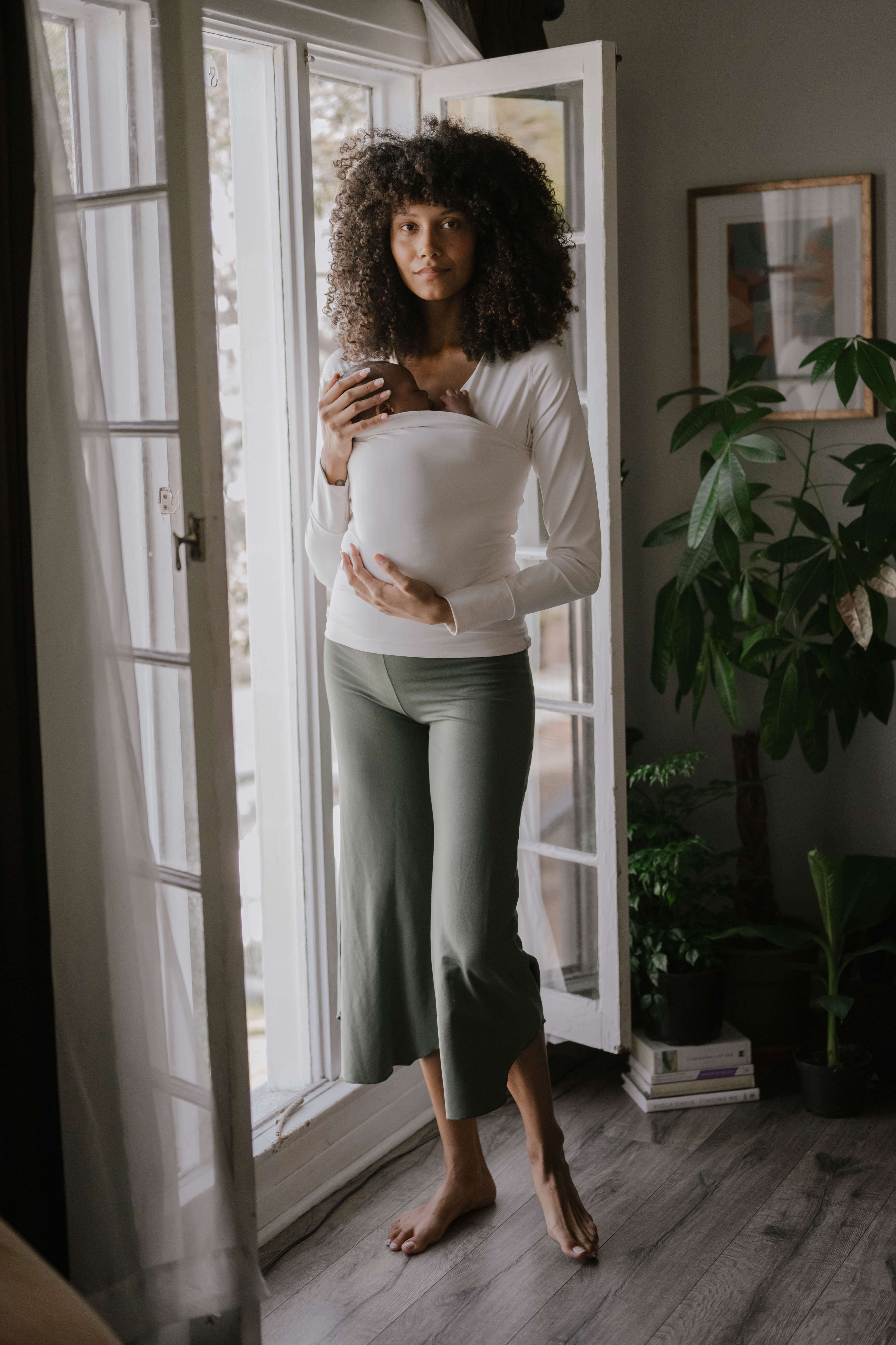 Soothe Shirt | Long Sleeve | Natural | Milk & Baby