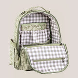 Sazan + JuJuBe Classic Diaper Backpack | Paisley Floral