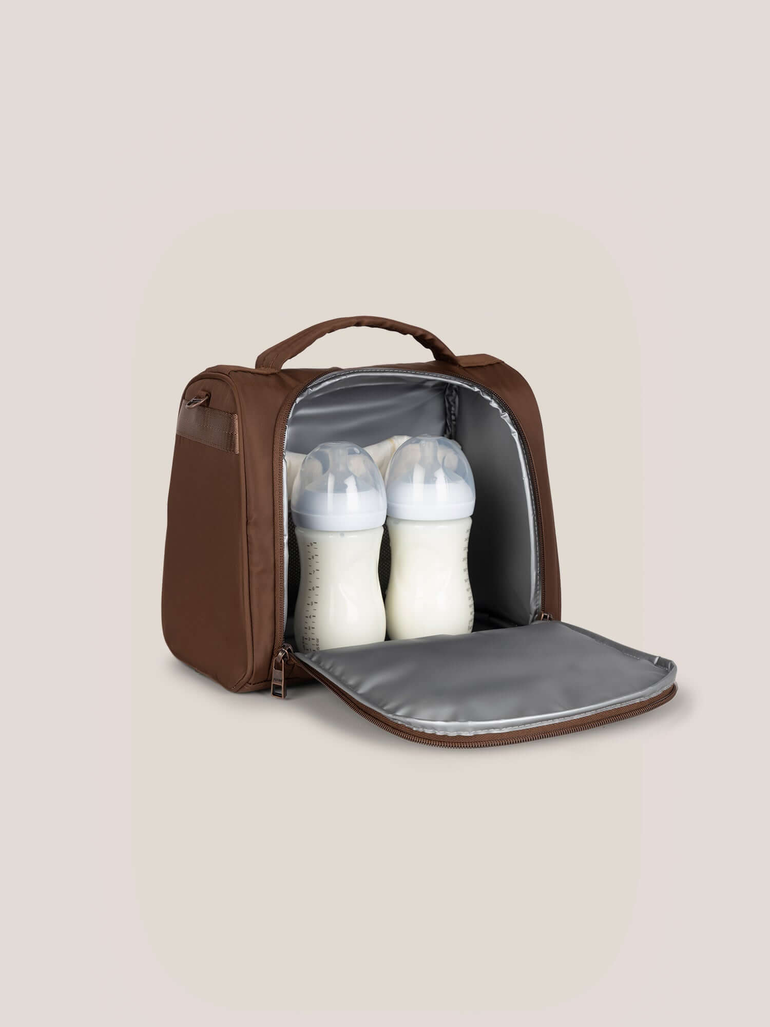Insulated Bottle Bag - Espresso | Milk & Baby