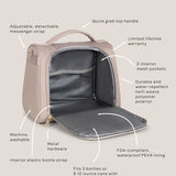 Insulated Bottle Bag | Taupe