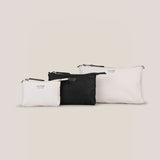 Witney Carson 3-piece Pouch Set | Cloud & Black | Milk & Baby
