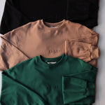 DAD Affirmation Crew Neck - Black sleeve detail