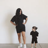 Mama Biker Short Set | Milk & Baby