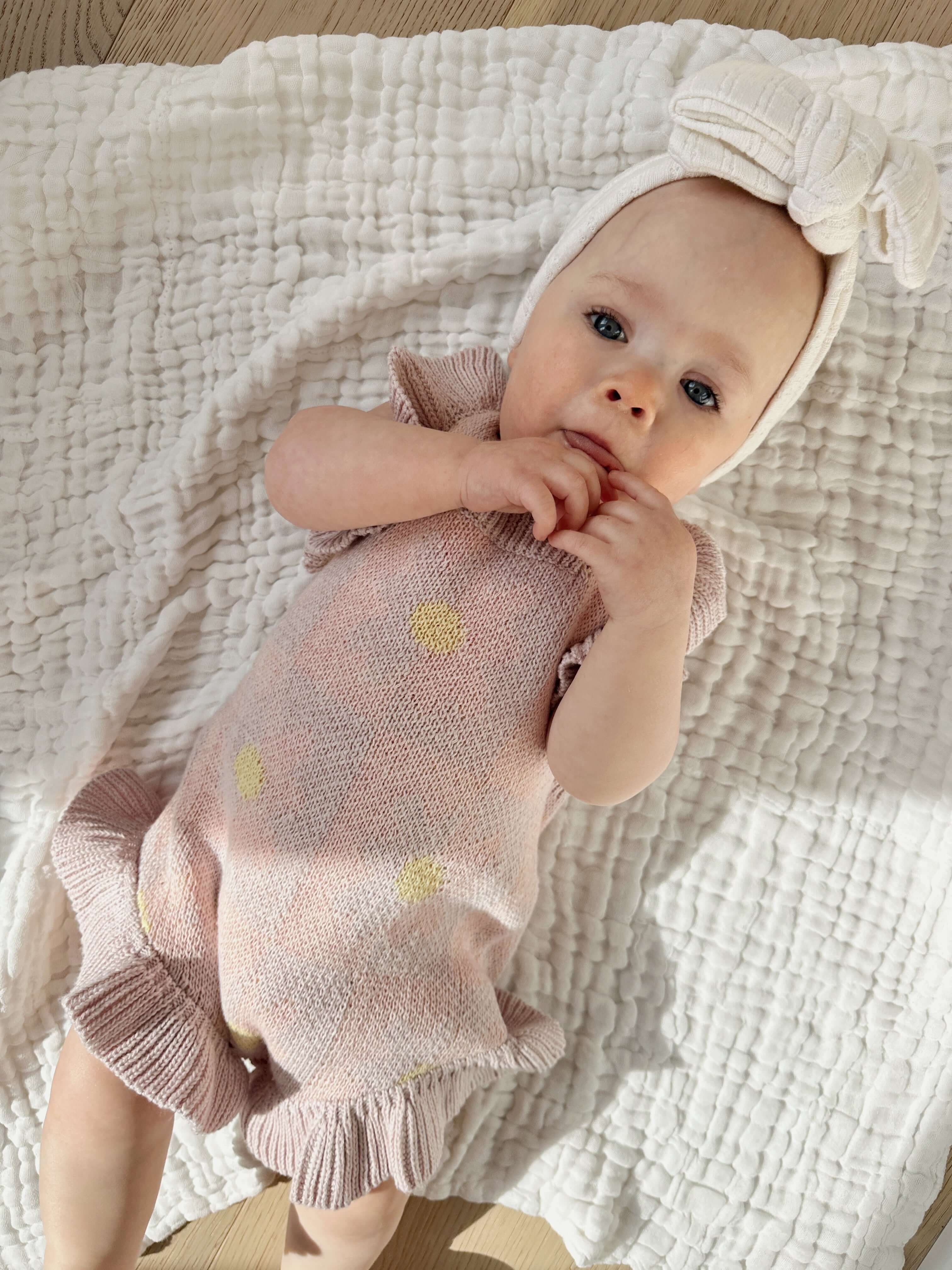 Luna + Luca Spring Blooms Romper | Milk & Baby