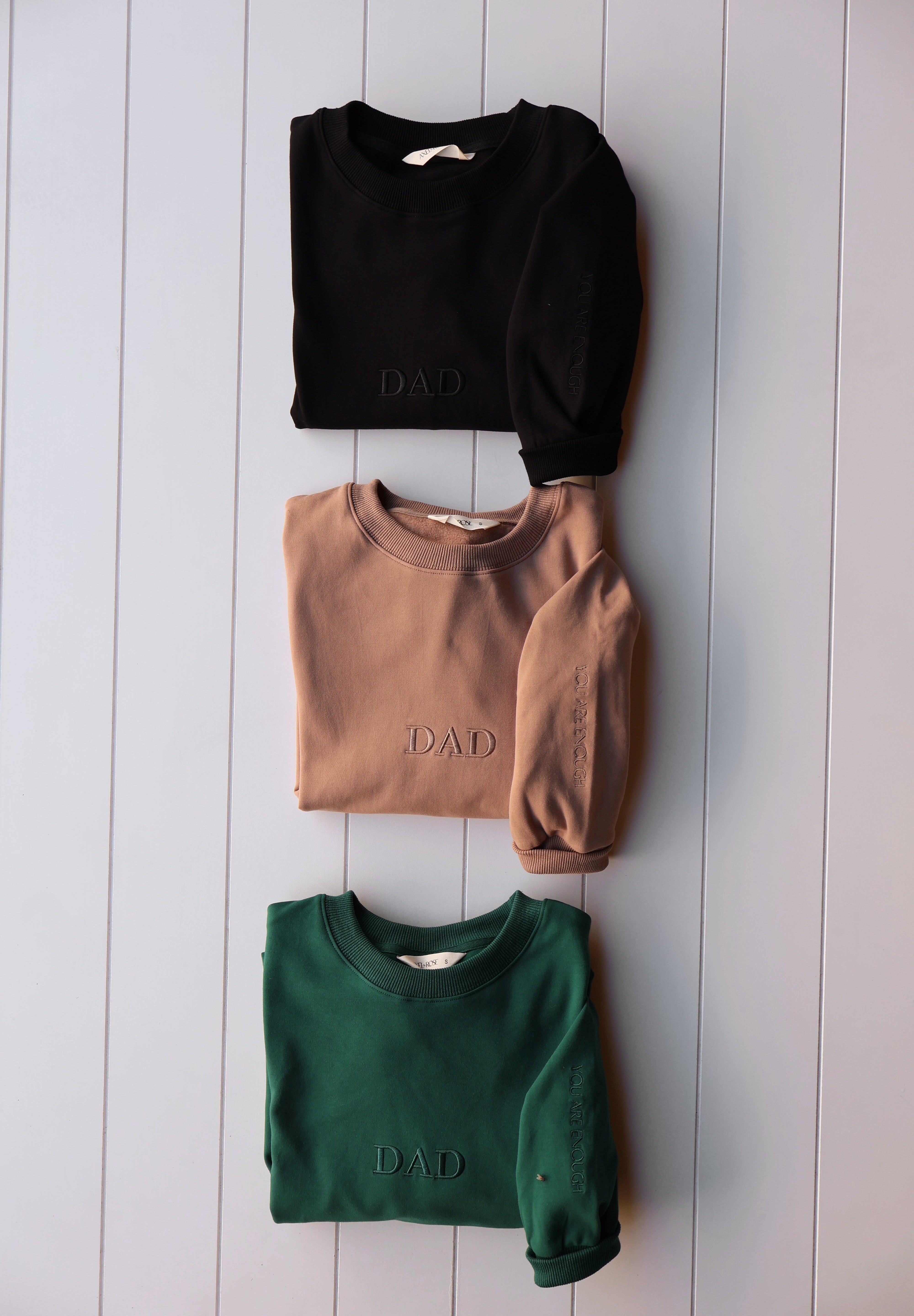 DAD Affirmation Crew Neck - Black