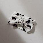 Black & White Yin Yang | Bamboo Head Wrap | Milk & Baby