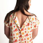Groovy Flower Labor & Delivery Gown | Milk & Baby