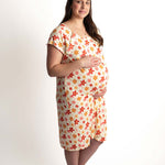 Groovy Flower Labor & Delivery Gown | Milk & Baby