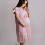 Light Pink Labor & Delivery Gown | Milk & Baby