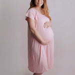 Light Pink Labor & Delivery Gown | Milk & Baby