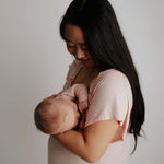 Heavenly Pink Mommy Labor & Delivery Gown | Milk & Baby