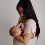 Heavenly Pink Mommy Labor & Delivery Gown | Milk & Baby
