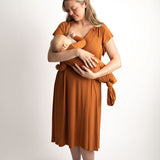 Saddle Knotted Newborn Baby Gown