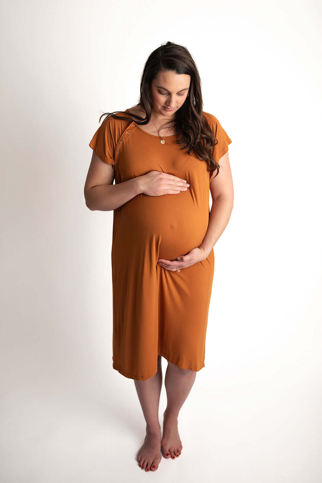 Saddle Labor & Delivery Gown | Milk & Baby