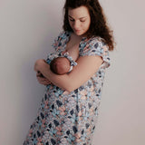 Flower Bloom Labor & Delivery Gown | Milk & Baby