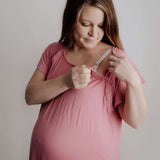 Rose Mommy Labor & Delivery Gown | Milk & Baby