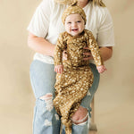 Wildflower | Organic Kimono Knotted Sleep Gown | Milk & Baby