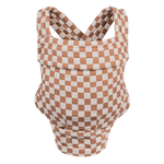 The Monarch Carrier - Mocha Check | Milk & Baby