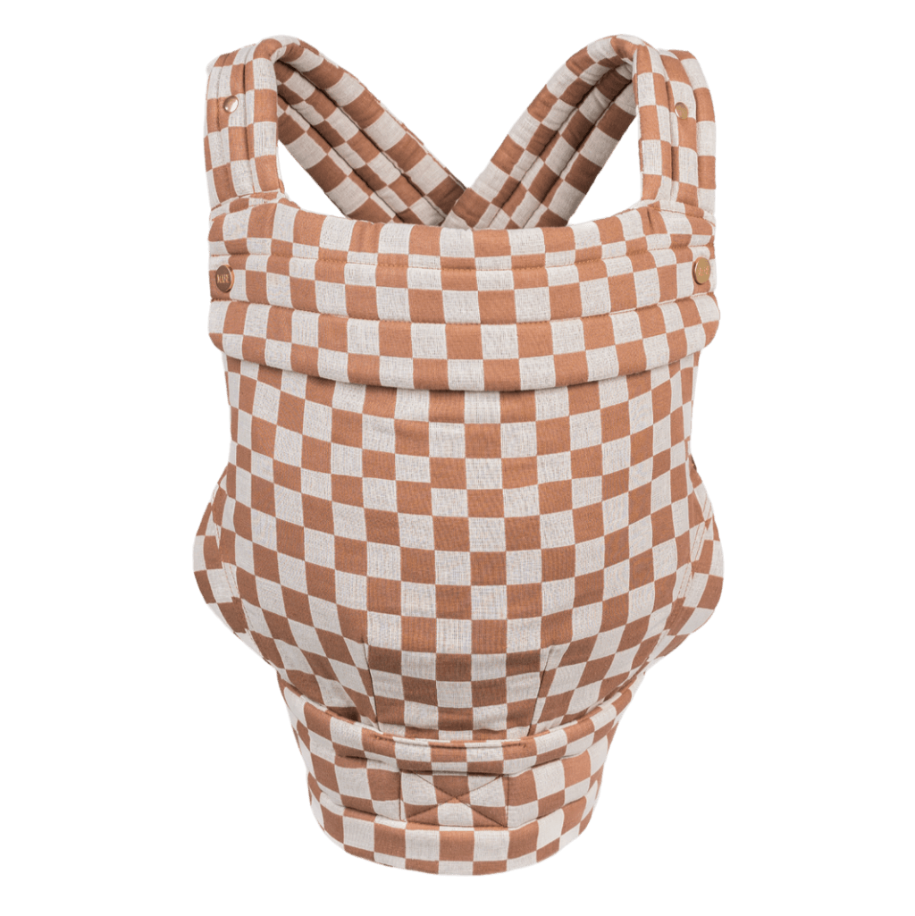 The Monarch Carrier - Mocha Check | Milk & Baby
