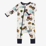 Farmer Pup Romper | Milk & Baby