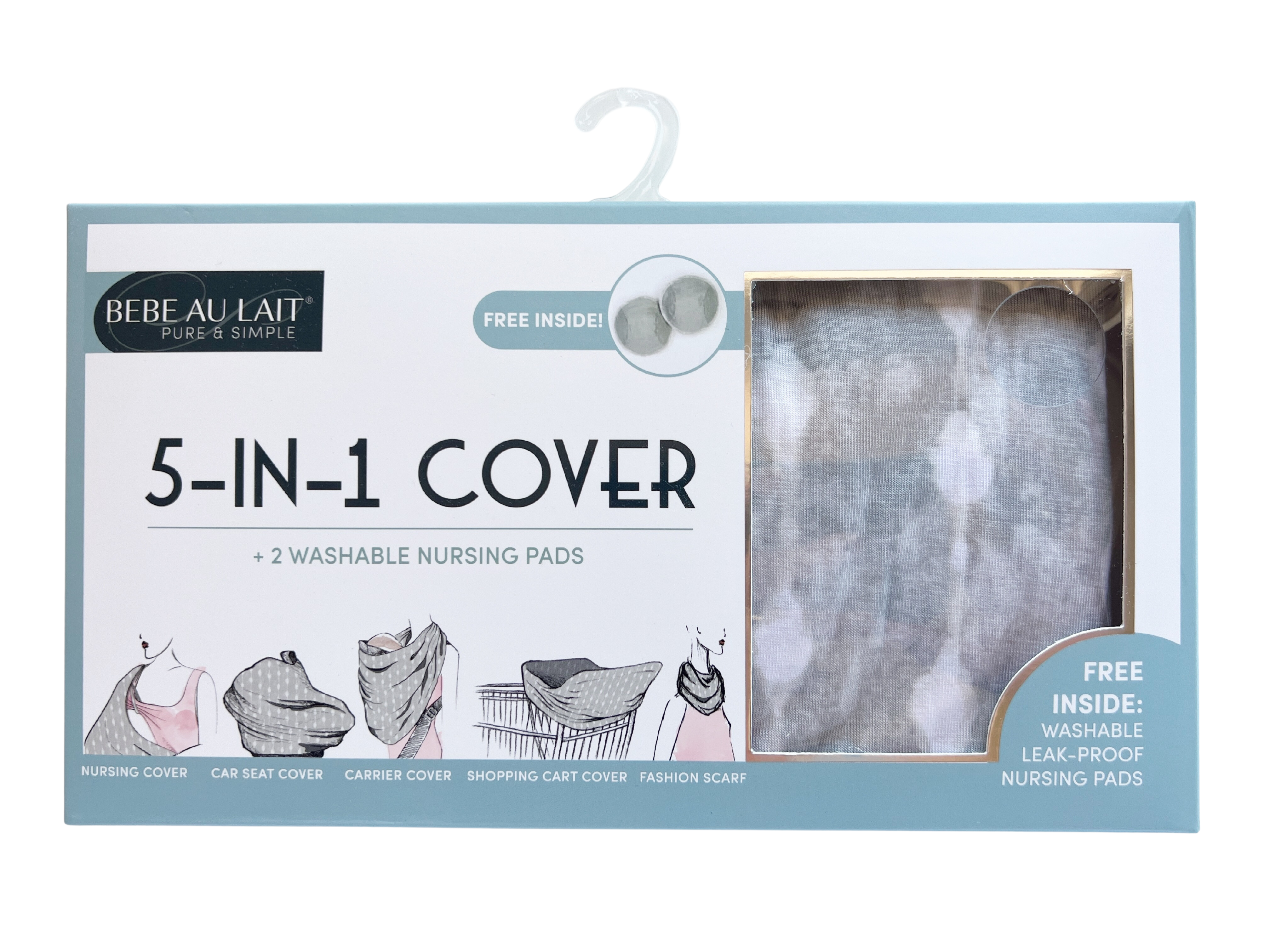 Shibori 5-in-1 Multi-Use Nursing Cover Milk & Baby