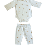 Vintage Western Bodysuit + Pant Set