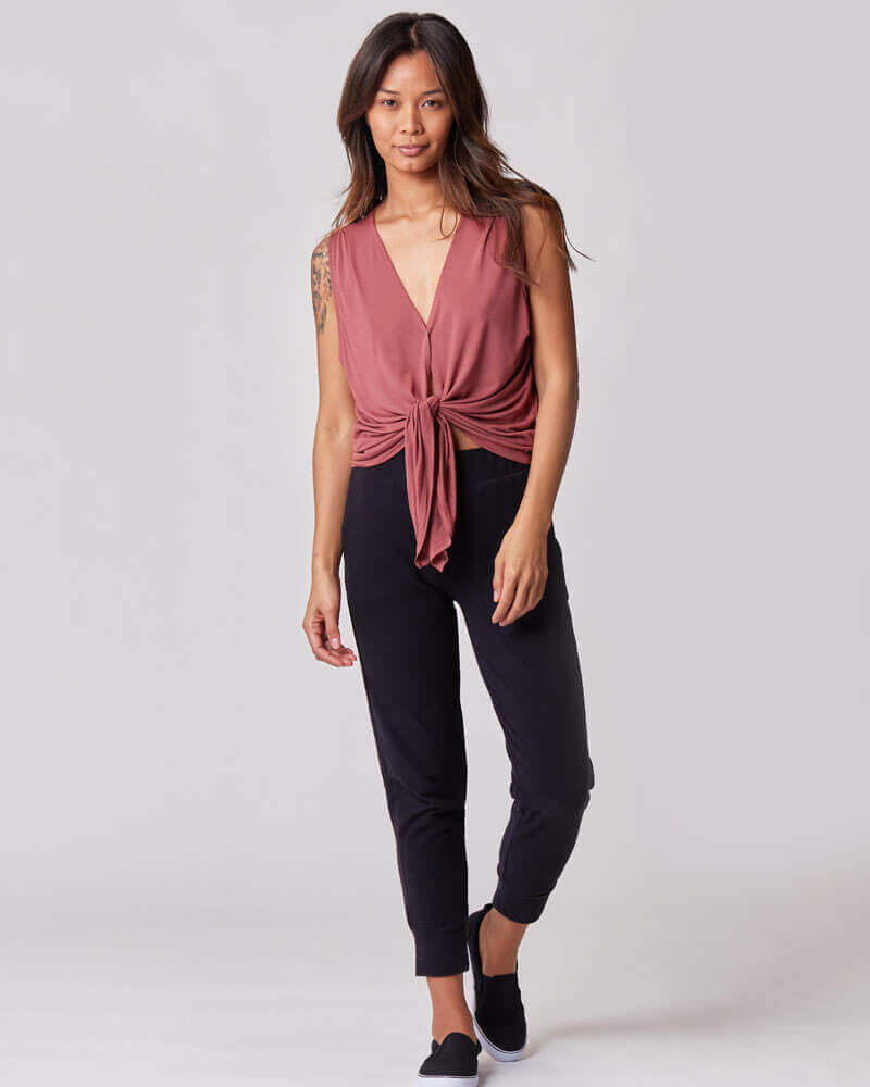 Every Way Maternity to Nursing Wrap Tank Top | Milk & Baby