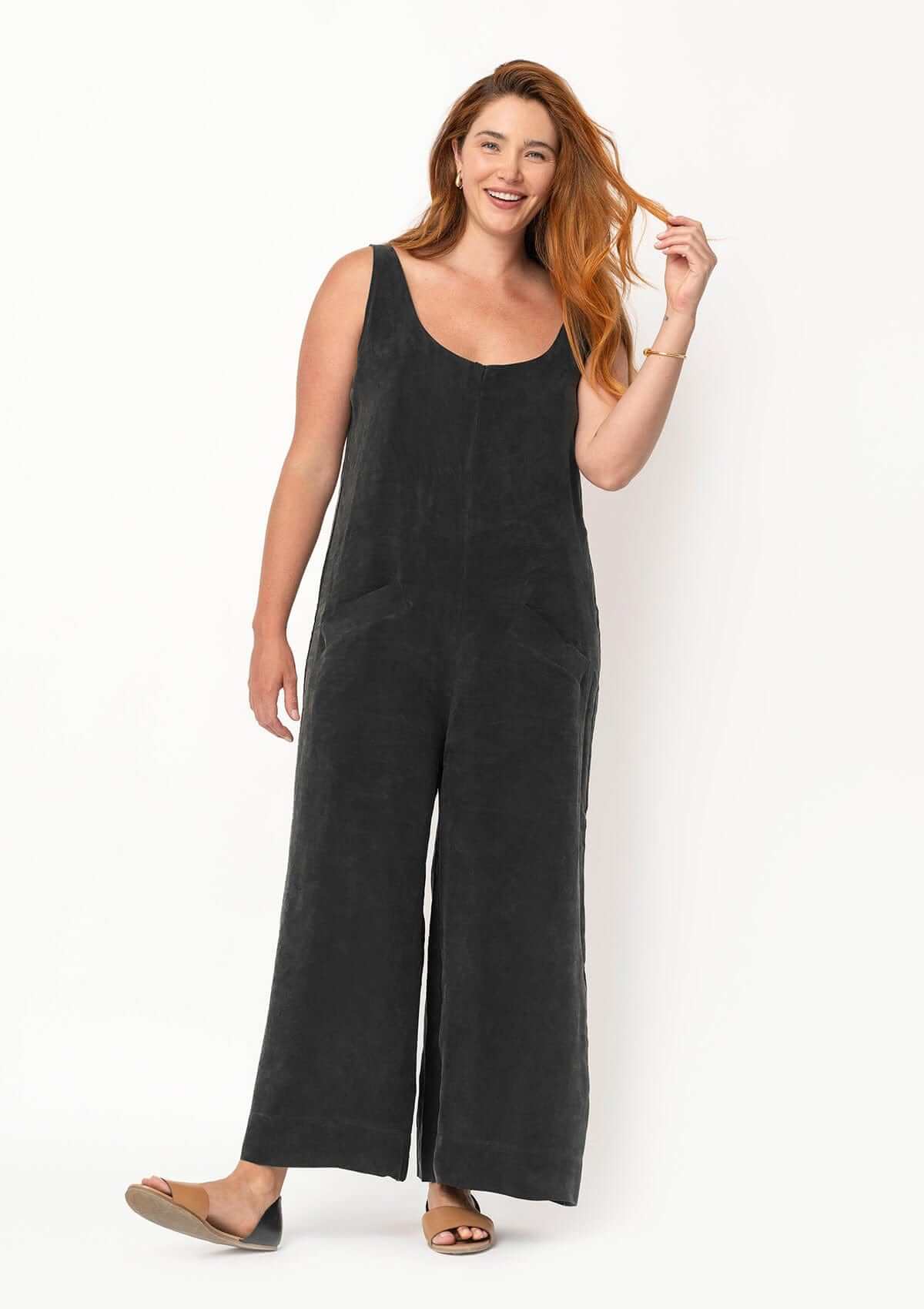 Mirage Jumpsuit | Black | Milk & Baby