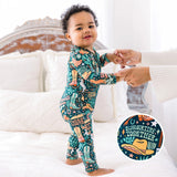 Wild West | Bamboo Footless Onesie Romper | "I Love Our Time Together"