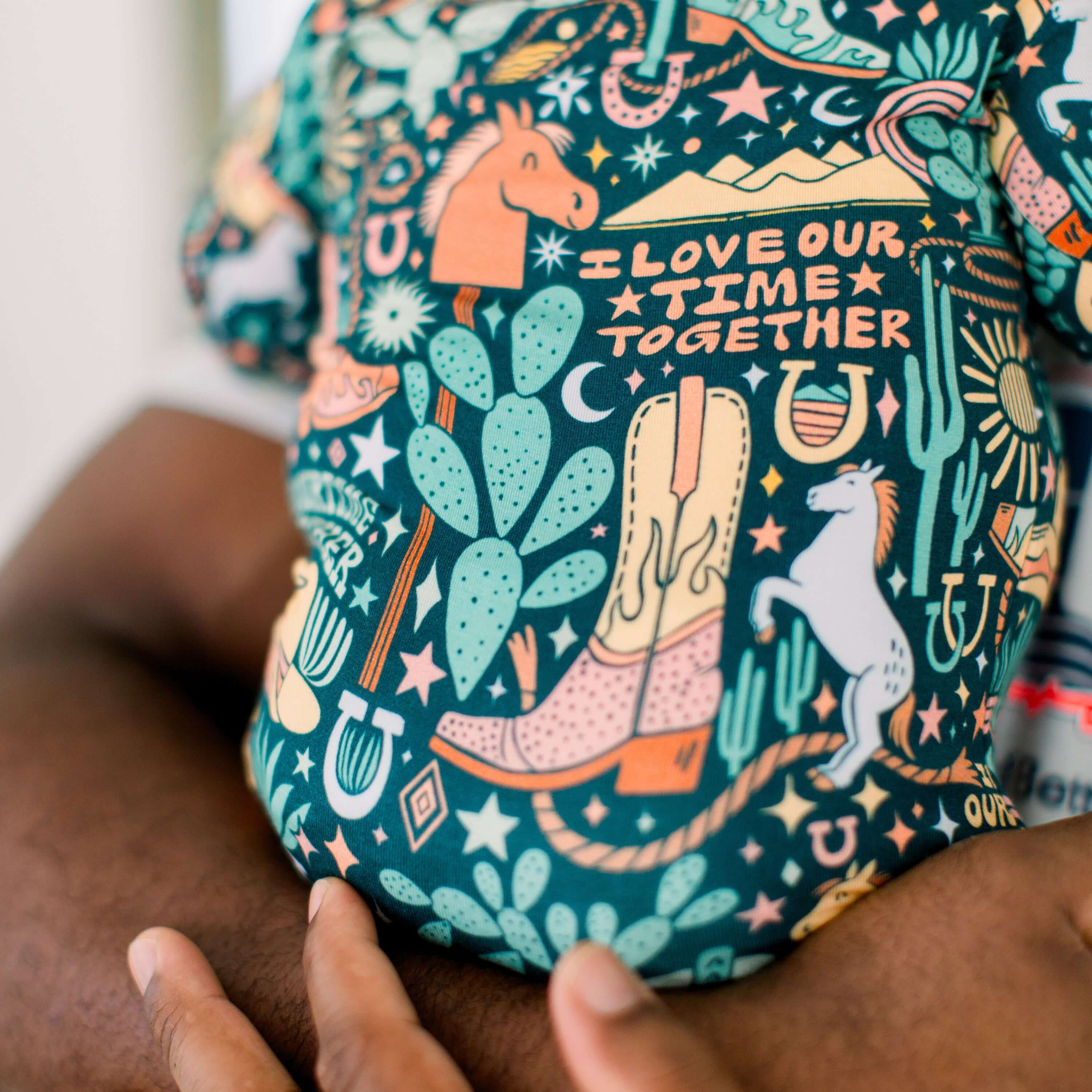 The Second-Skin Footie | Wild West | "I Love Our Time Together" | Milk & Baby
