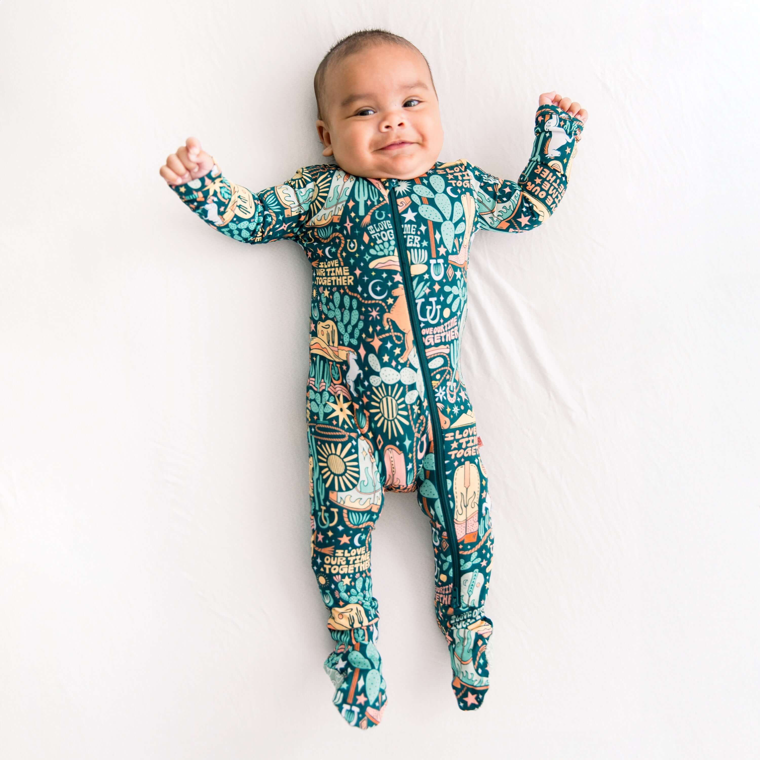 The Second-Skin Footie | Wild West | "I Love Our Time Together" | Milk & Baby