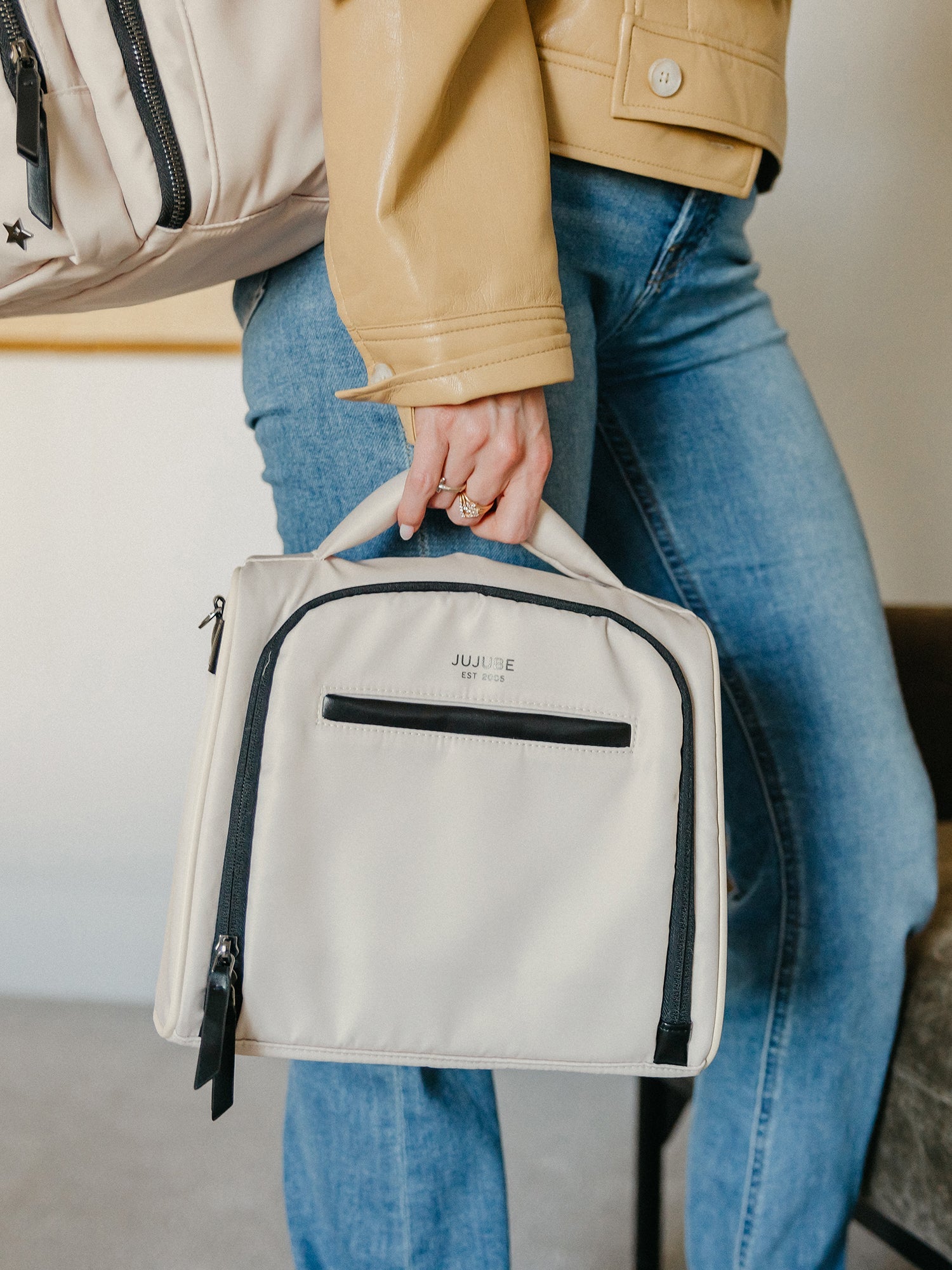 Witney Carson Insulated Bottle Bag | Cloud | Milk & Baby