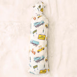 Busy Builders Swaddle | Milk & Baby
