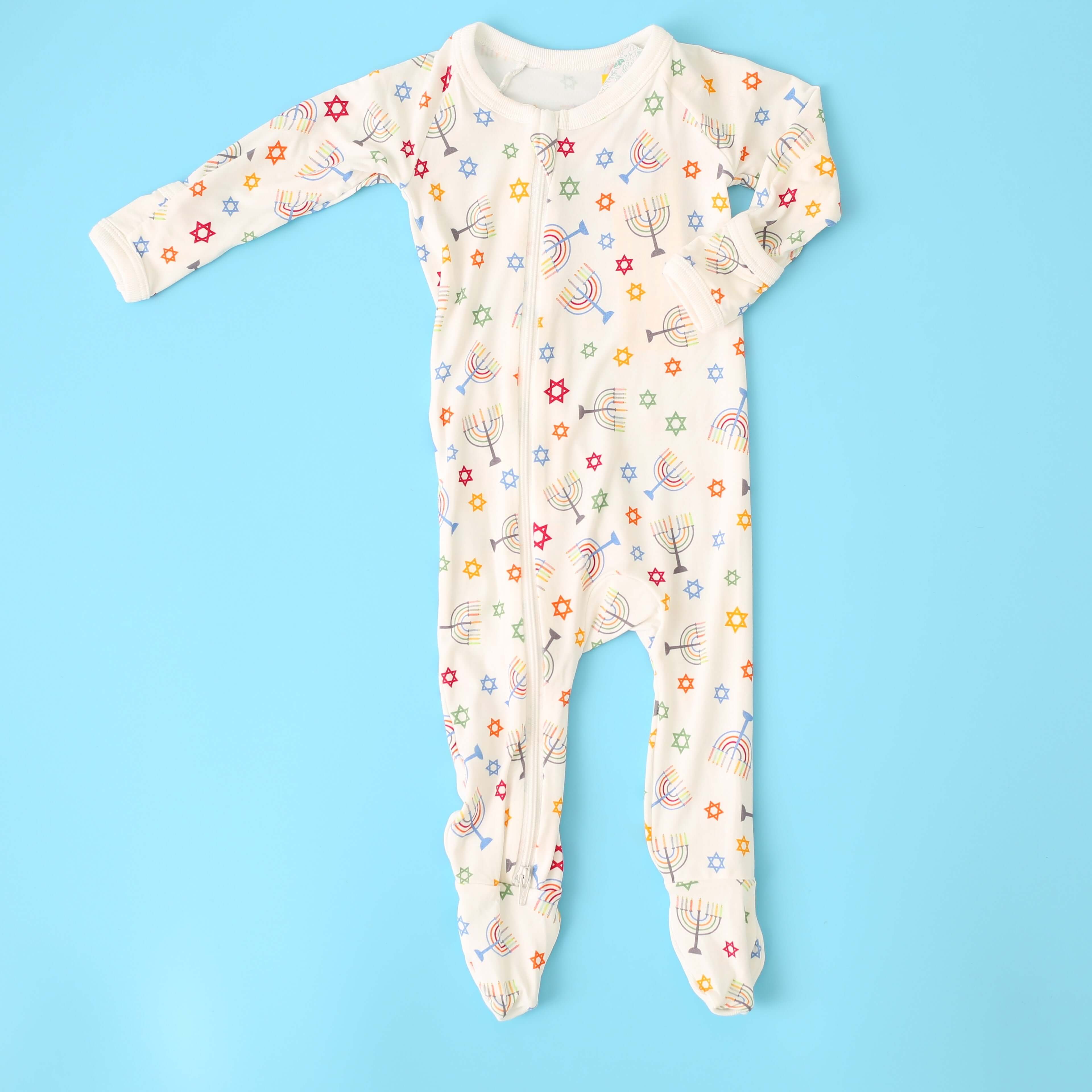 Happy Hanukkah Footie | Milk & Baby