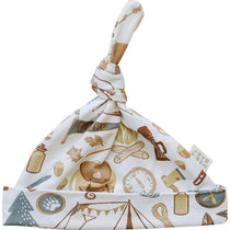 Camping Trip Bamboo Newborn Knot Hat | Milk & Baby