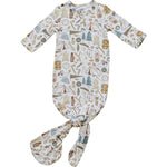 Camping Trip Bamboo Knot Gown | Milk & Baby