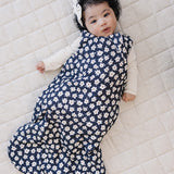Navy Daisy Sleep Sack