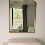 Taupe Stripe Muslin Changing Pad Cover