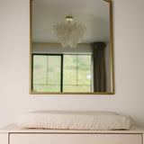 Taupe Stripe Muslin Changing Pad Cover