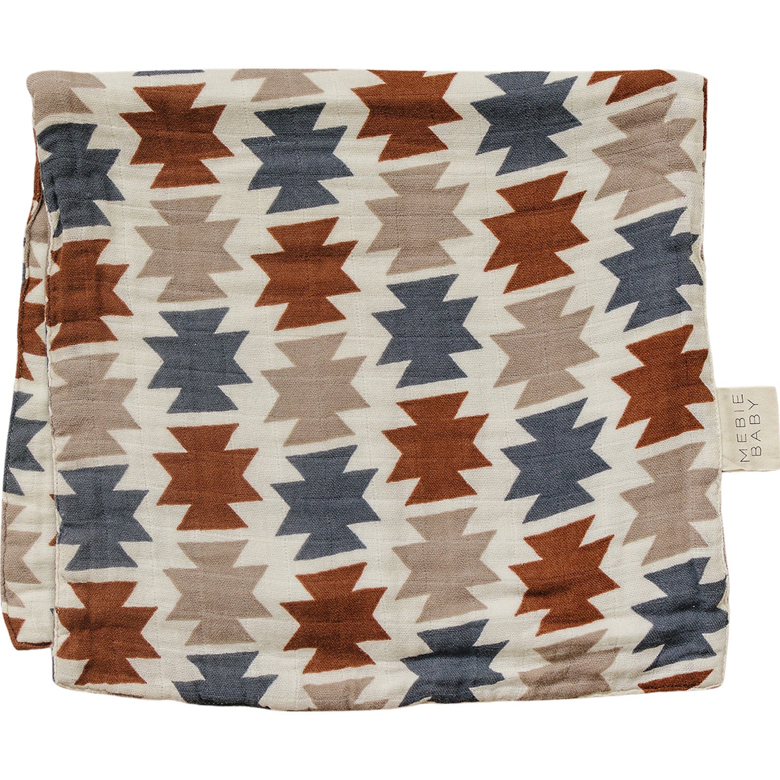 Western Aztec Muslin Burp Cloth | Milk & Baby