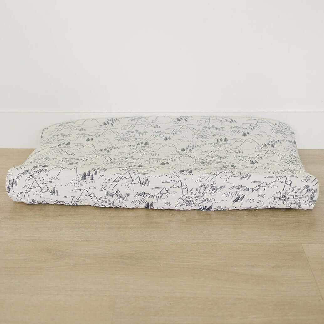 Summit Muslin Changing Pad Cover | Milk & Baby