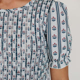 Block Print Floral Dress | Milk & Baby